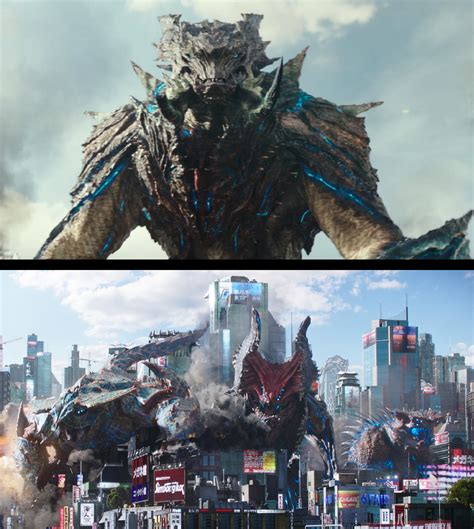 mega kaiju pacific rim|Raijin, Hakuja and Shrikethorn .